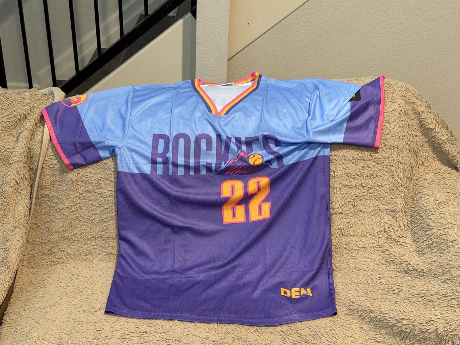 Colorado Rockies City Connect Mickey Moniak SGA 7/17/26 LARGE *READ*