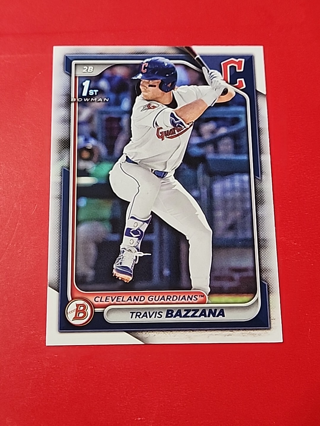 2024 Bowman Draft Paper Base BD-1 Travis Bazzana Cleveland Guardians