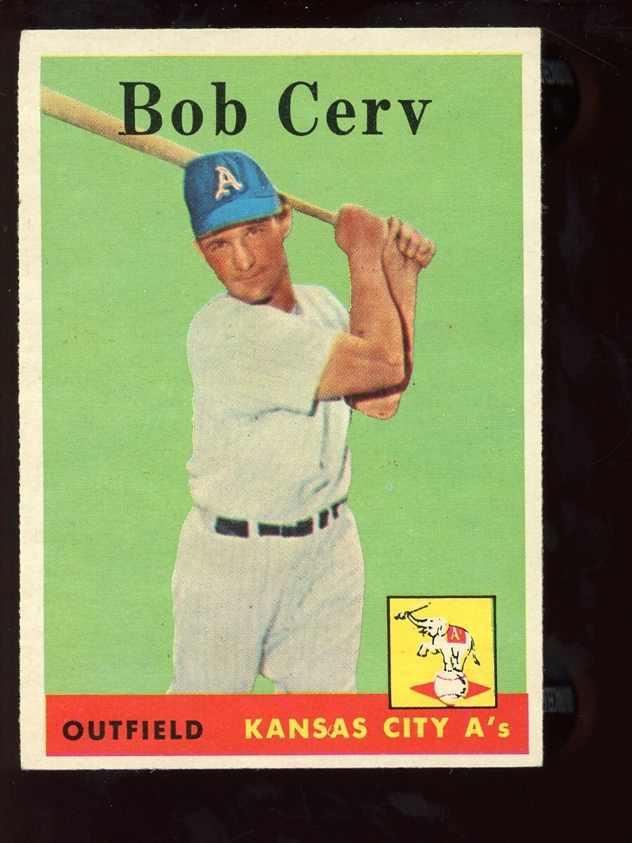 1958 Topps #329 Bob Cerv EX-EXMT