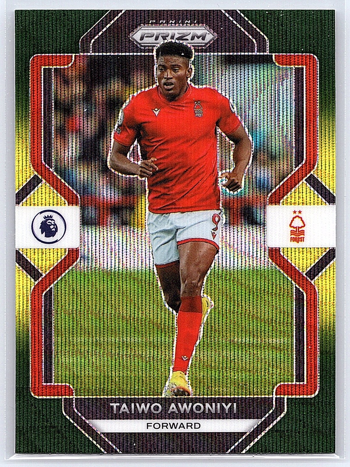 2022-23 Panini Prizm Premier League #142 Taiwo Awoniyi Prizms Multicolor