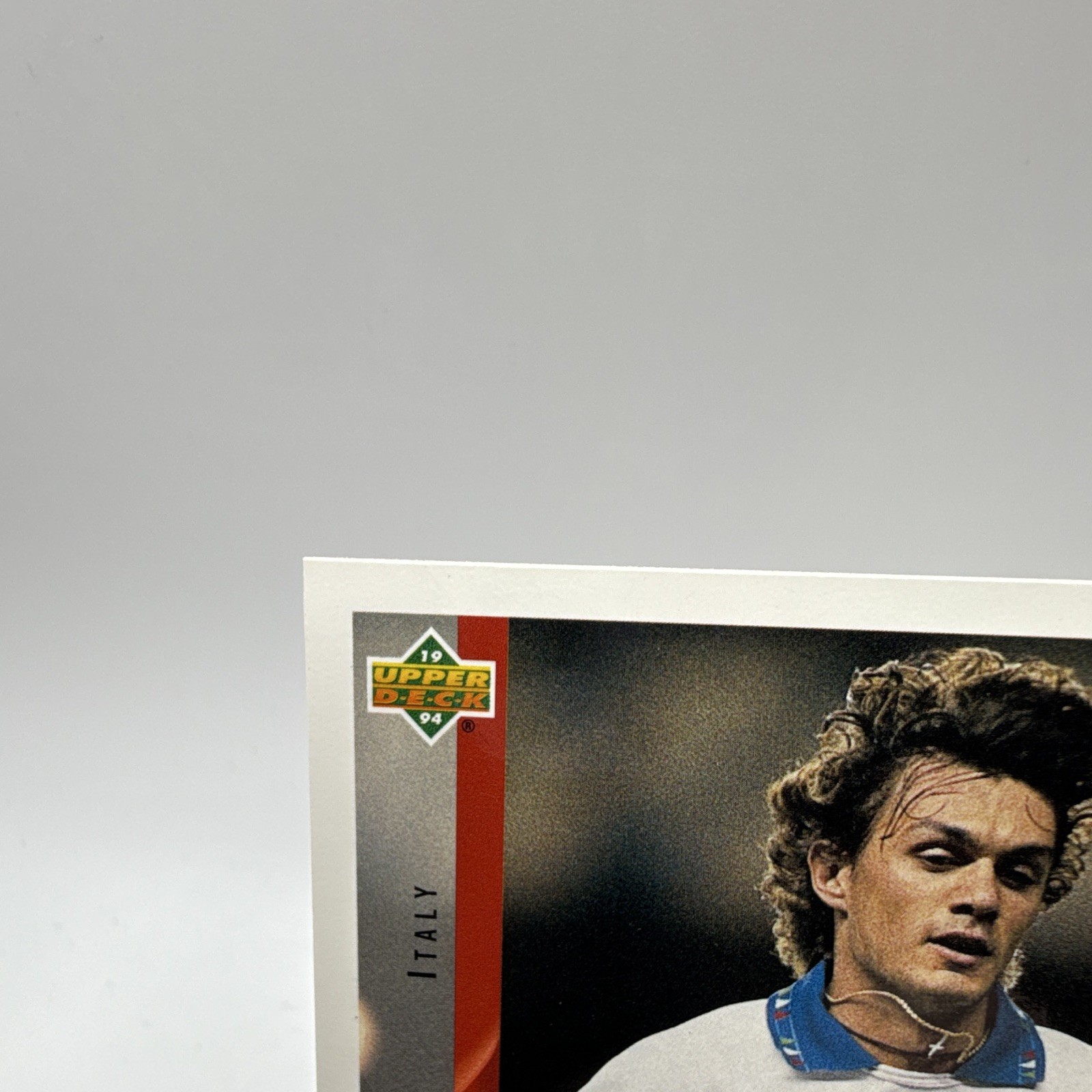 Upper Deck 1994 World Cup USA 94 Paolo Maldini Italy soccer card #150 Full Back