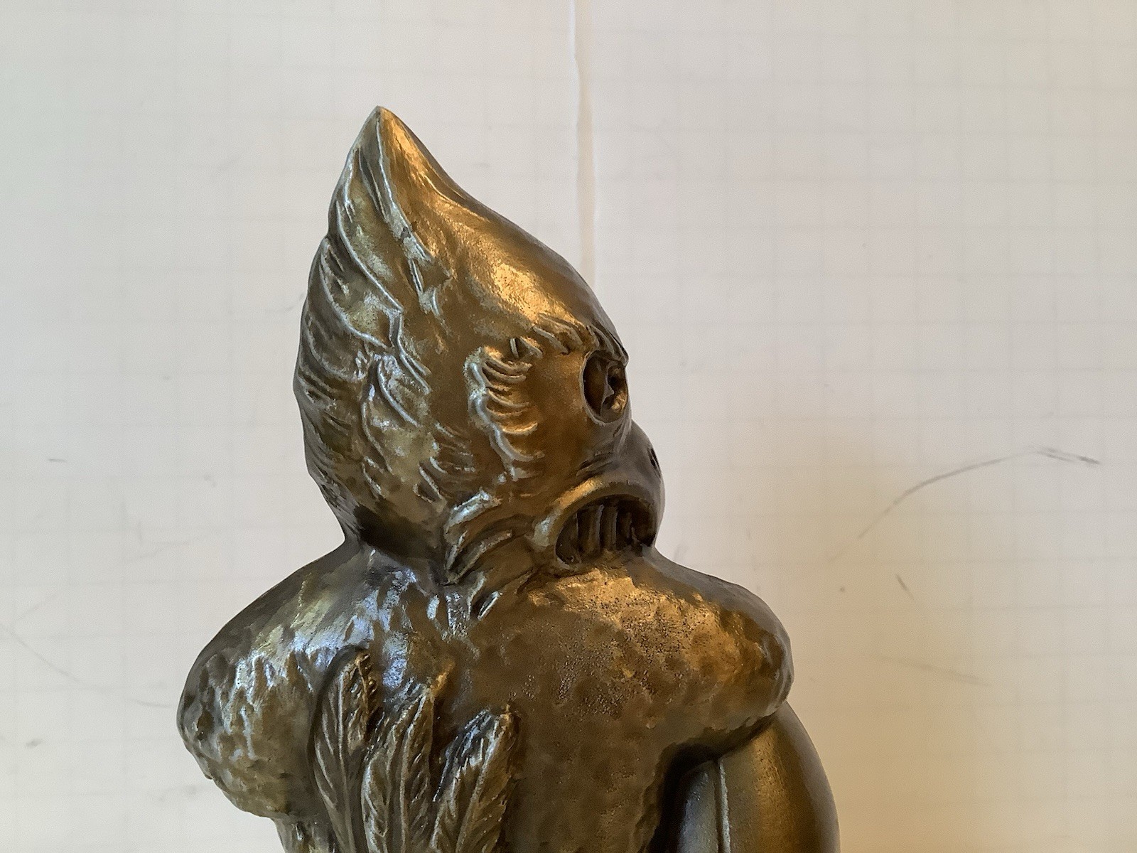 Iowa State University ISU Cyclones Mascot Cy The Cardinal 6.75″ Metal Bank