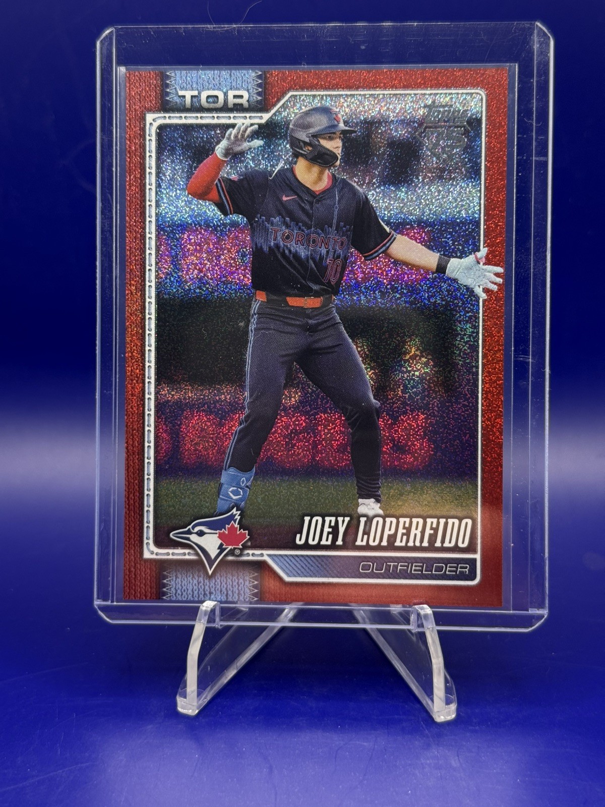 2026 Topps #263 Joey Loperfido Red Sandglitter /5
