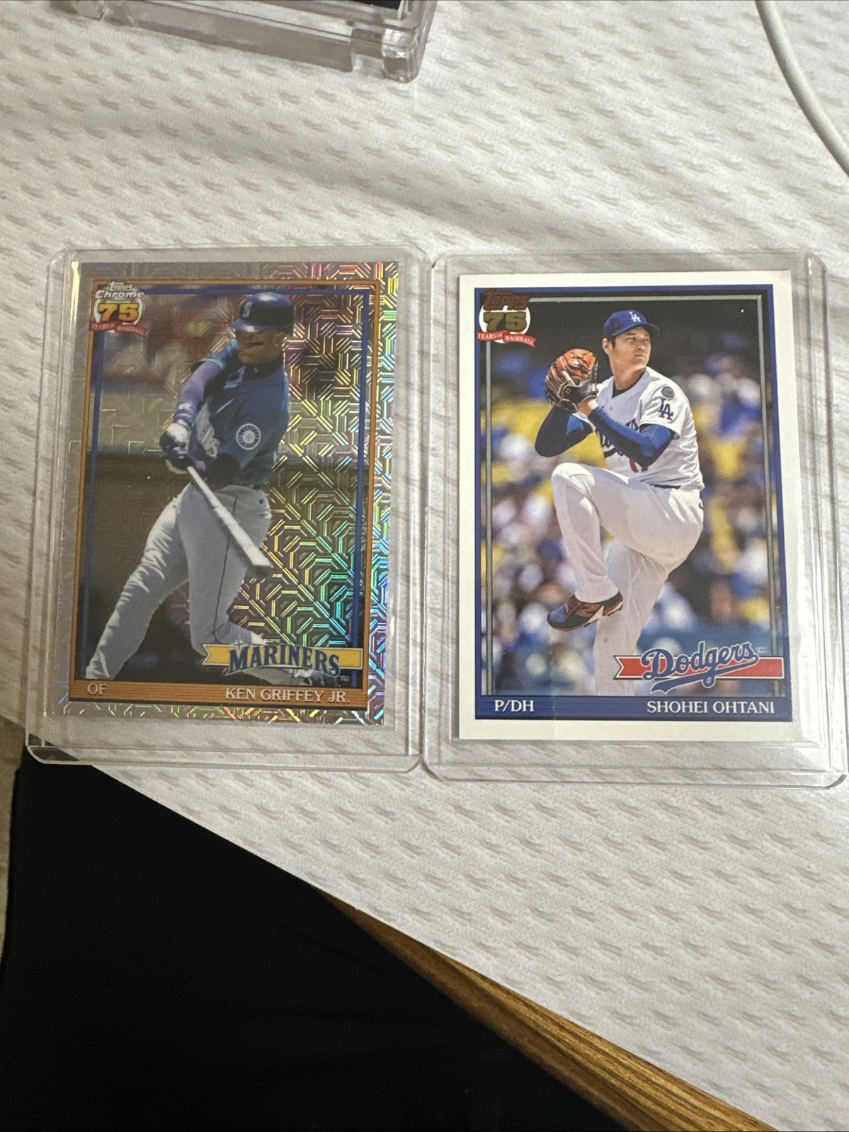 Ken Griffey Jr. 2026 Topps 1991 Chrome – #91C-51 Mariners & OHTANI Pitching