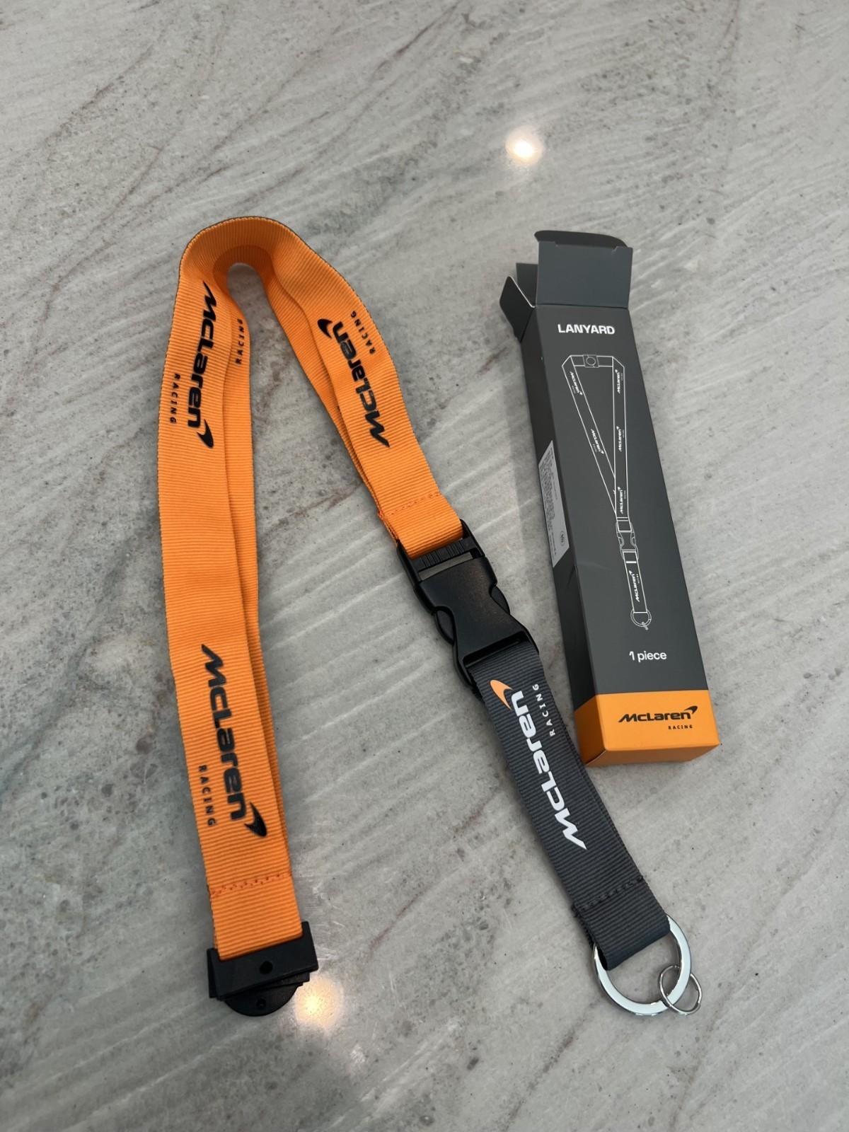 McLaren Racing F1 Team Lanyard, orange, NWT