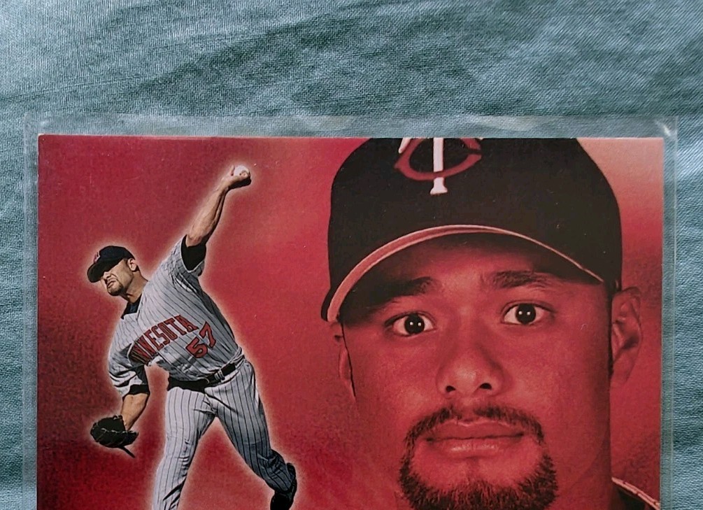 2005 Upper Deck ESPN Sports Center Swatches Johan Santana Minnesota Twins #GU-SA