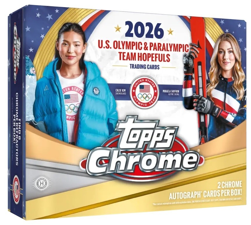 2026 Topps Chrome Winter Olympics – YOU PICK – Base 1-200 – Complete Your Set!