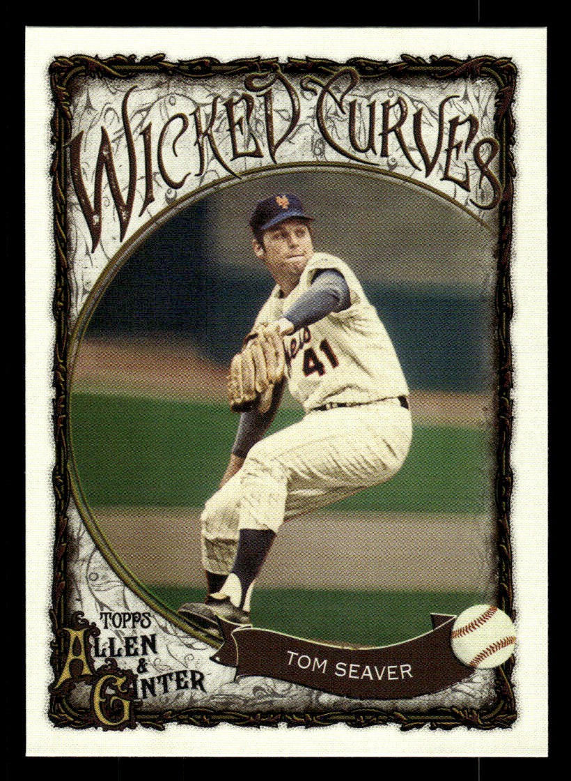 2025 Topps Allen & Ginter #WC-31 Tom Seaver Wicked Curves Card New York Mets
