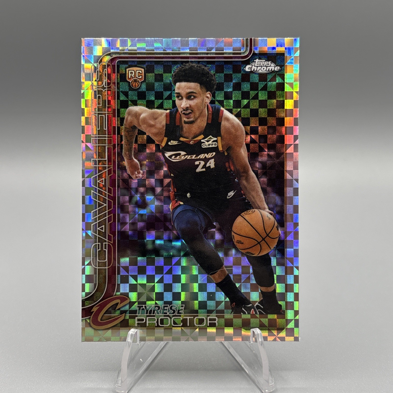 2025-26 Topps Chrome Update – Xfractor Rookie Tyrese Proctor #200 RC