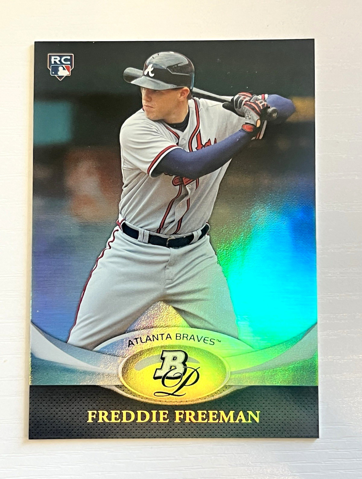 Topps 2011 Bowman Platinum Freddie Freeman #57 Platinum Ascension Rookie Braves