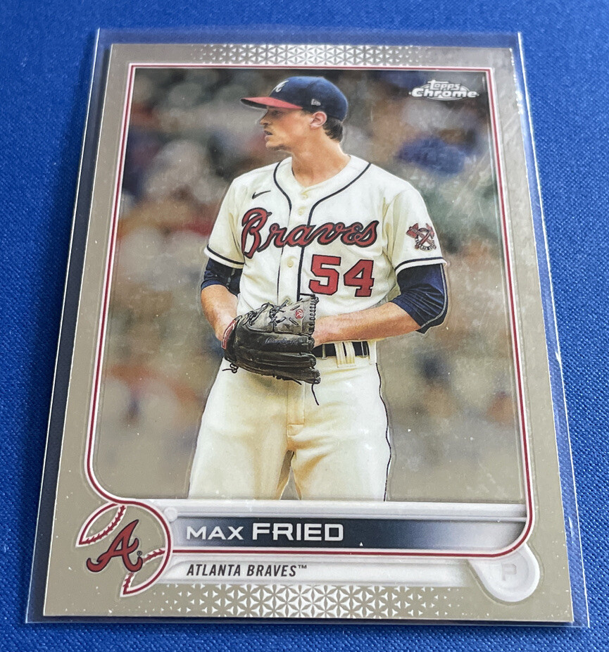 2022 Topps Chrome #75 Max Fried Atlanta Braves