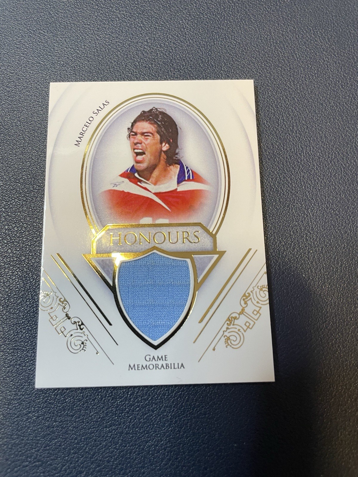 2024 Futera Unique MARCELO SALAS 12/19 Patch Sapphire Honours SP #HN30 Chile