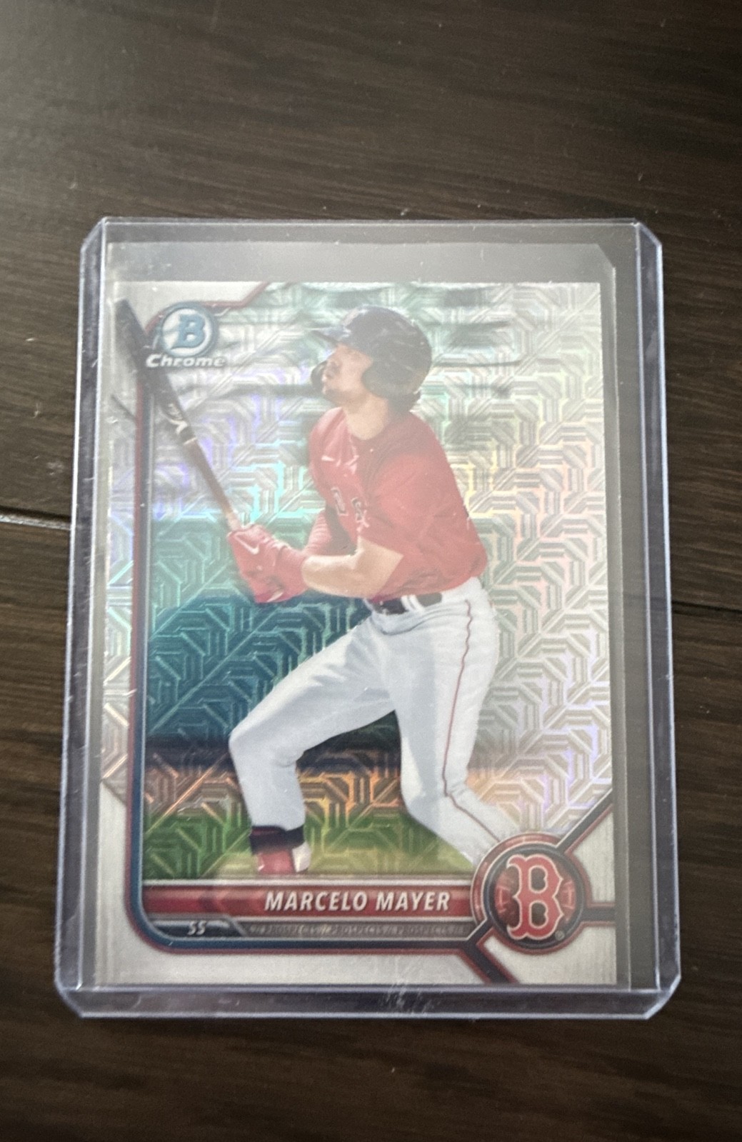 2022 Bowman – Chrome Prospects Image Variation Marcelo Mayer #BCP-126 Mojo…