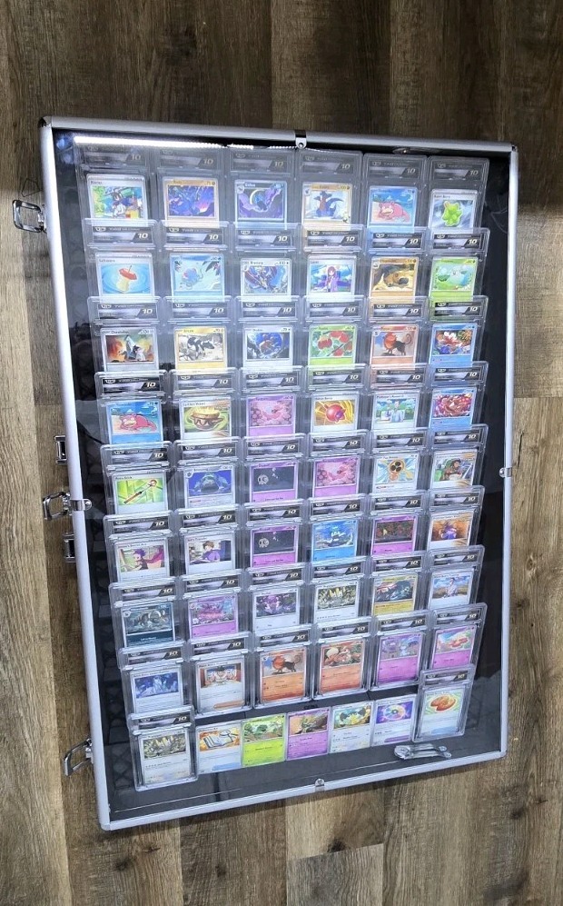 Display Case Card Riser Stands-For 34×22 Vertical/Horizontal Case – 27-33 Risers