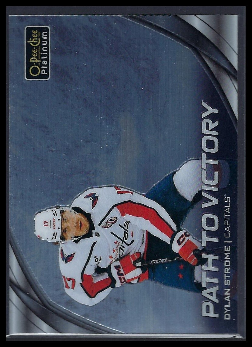 2025-26 O-Pee-Chee Platinum #PV-19 Dylan Strome Path to Victory