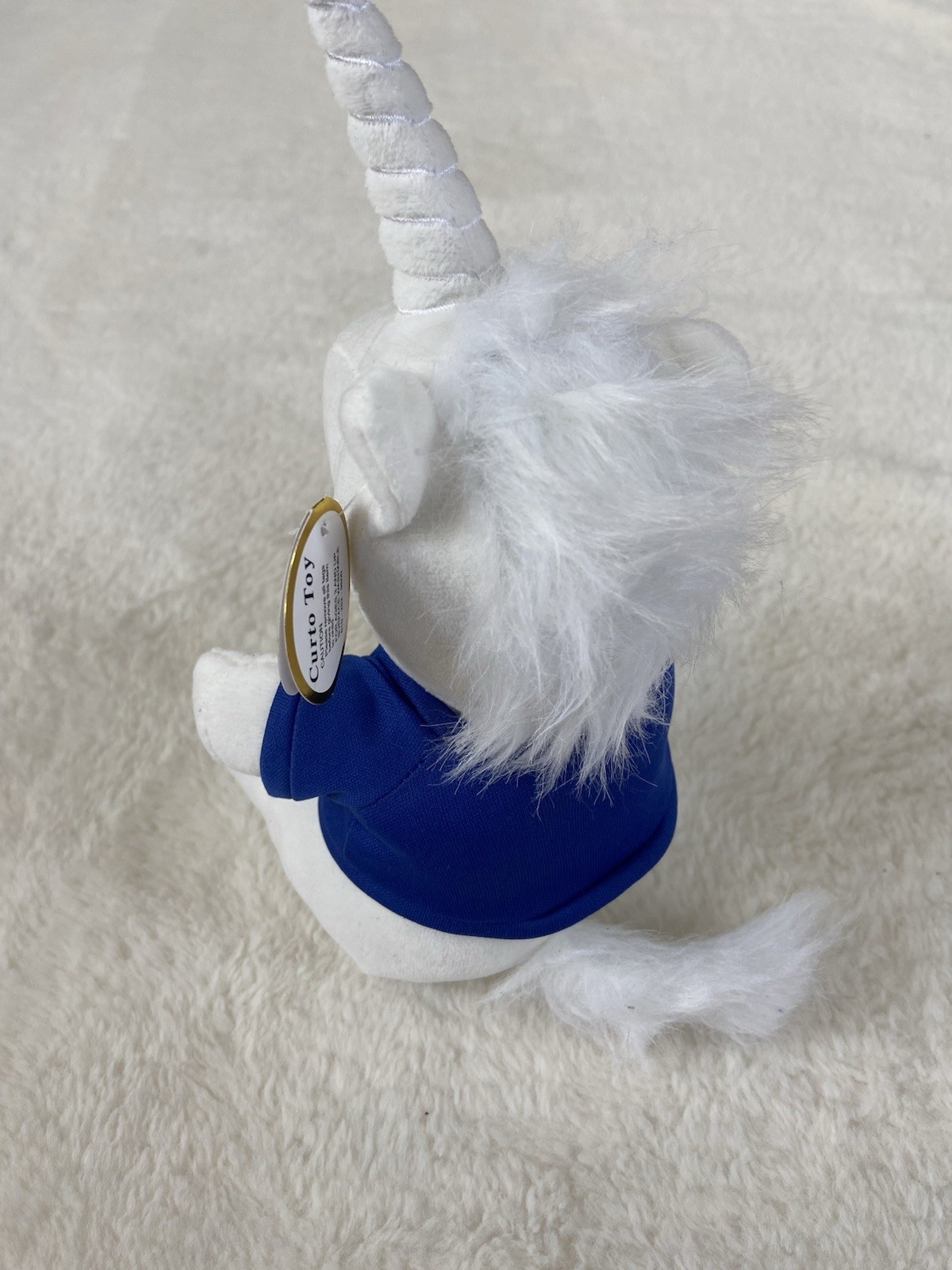 2025 Boston Marathon Official Mascot “Spike” Unicorn Plush Adidas Running Fan