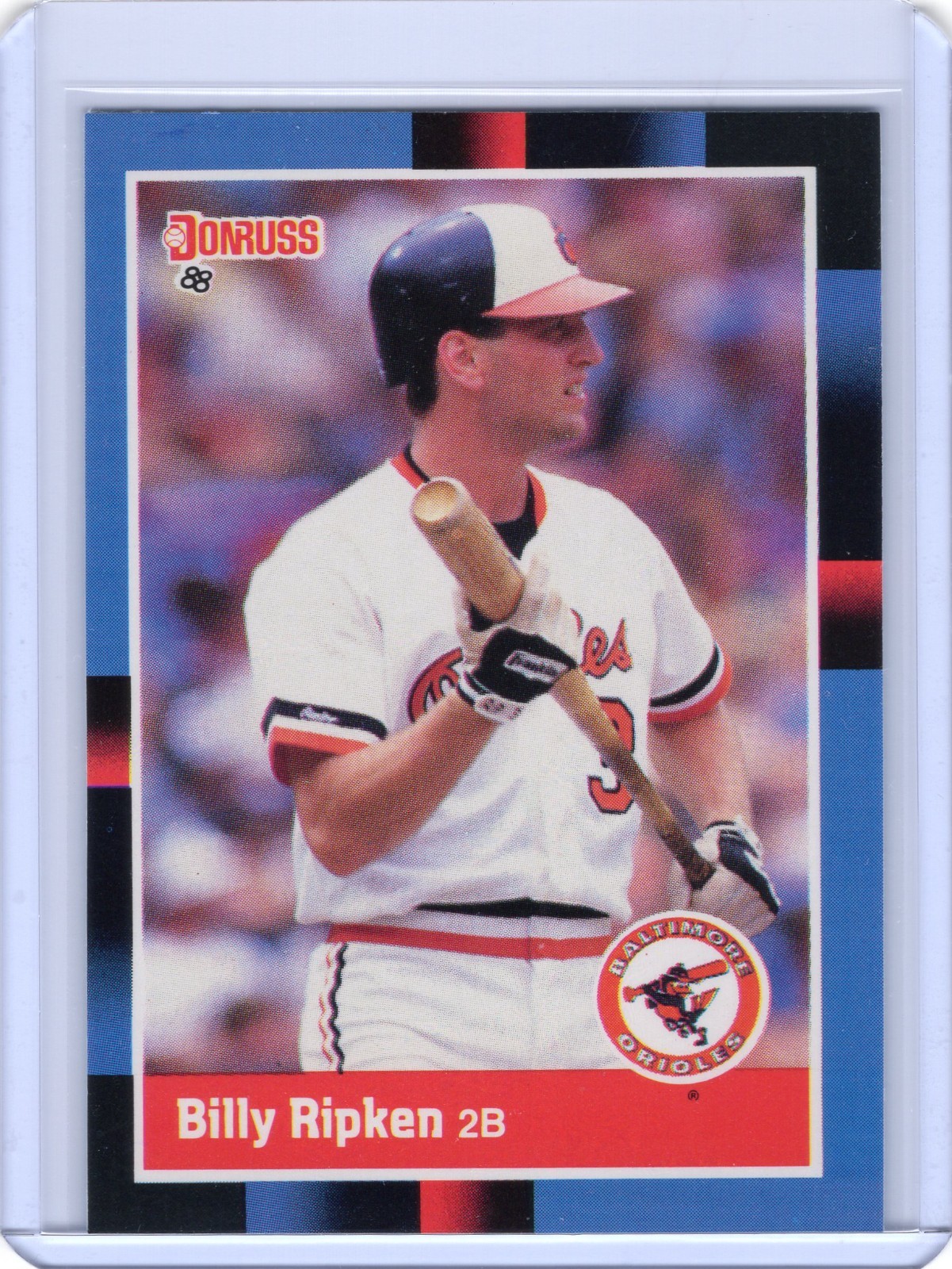 1988 Donruss – No. 336 – Billy Ripken – Baltimore Orioles – Second Base
