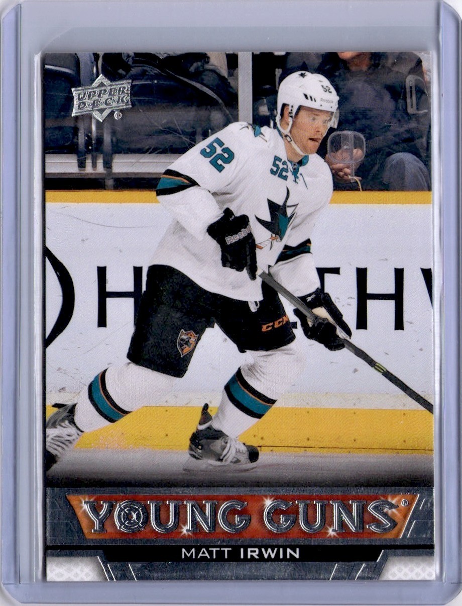 Matt Irwin Young Guns #496 2013-14 Upper Deck Series 2 [M190]