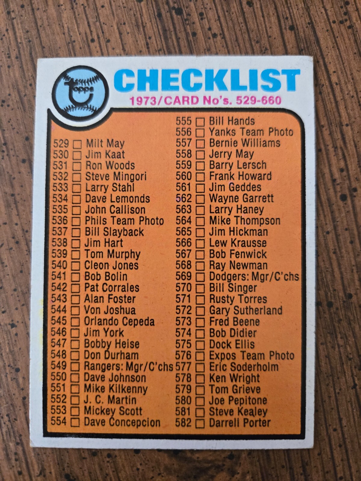 1973 TOPPS BASEBALL YOU PICK #401 – #600 ****FREESHIPPING****