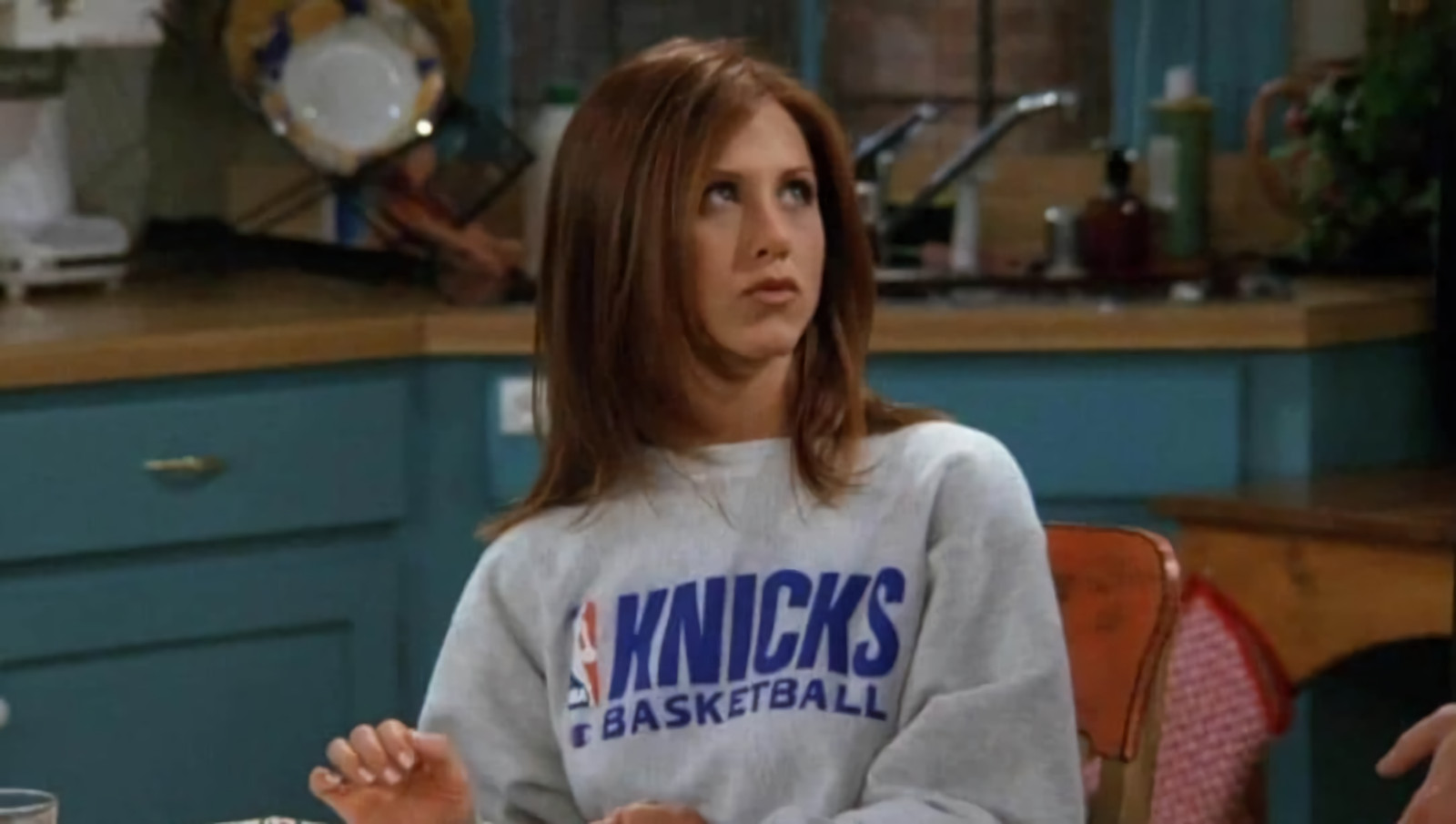 champion knicks basketball sweatshirt