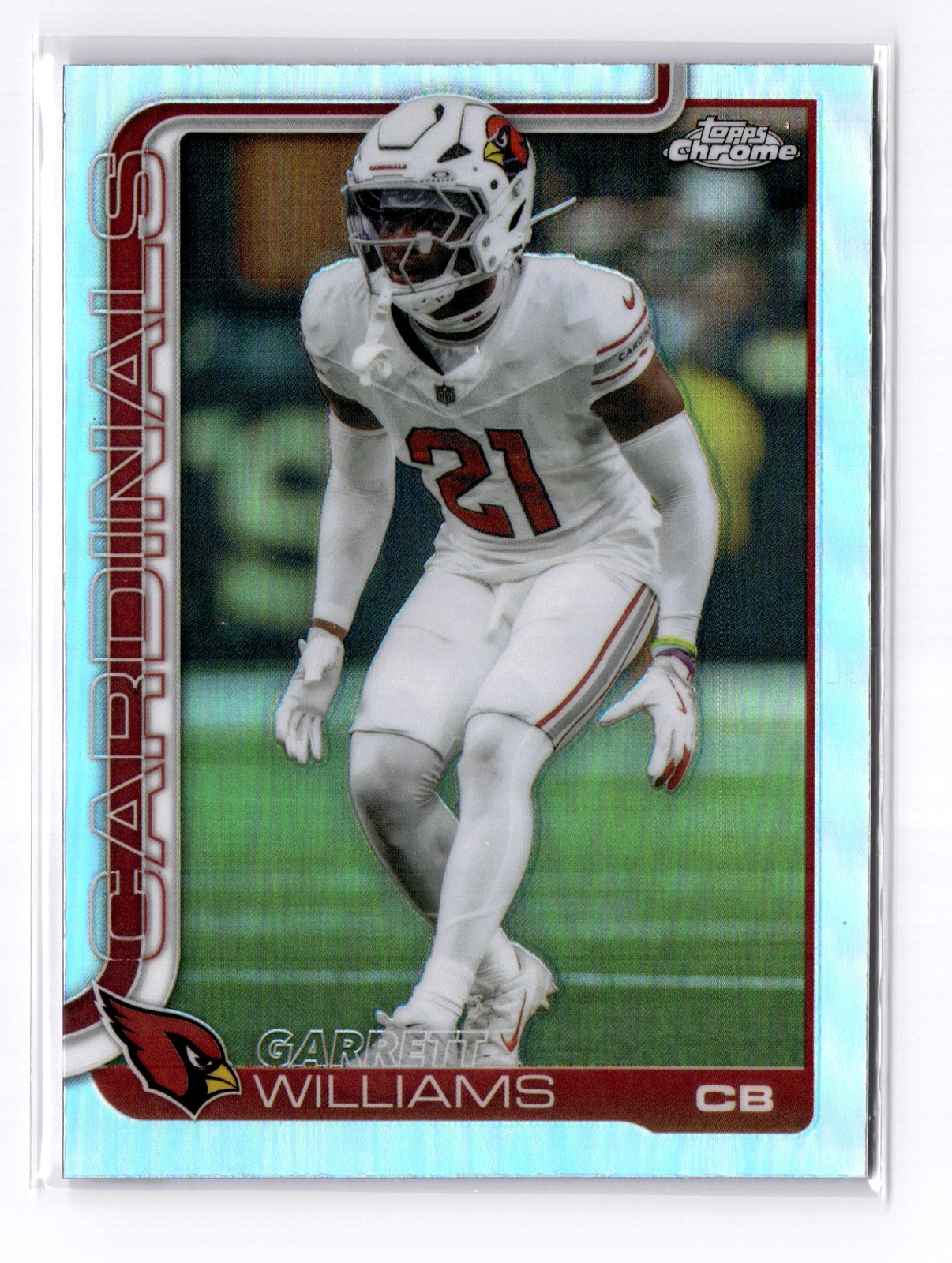 GARRETT WILLIAMS 2025 Topps Chrome Refractor #6