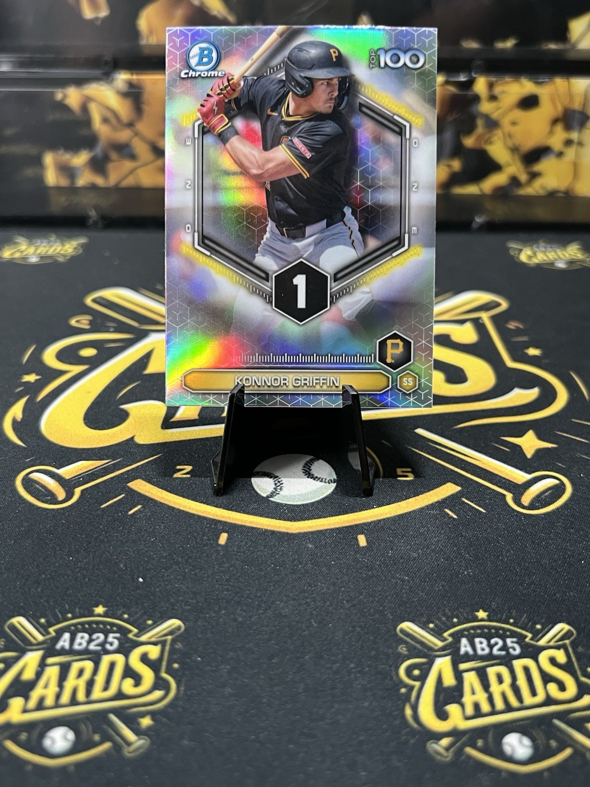 Topps 2026 Bowman Chrome Top 100 Insert BTP-1 Konnor Griffin Pittsburgh Pirates