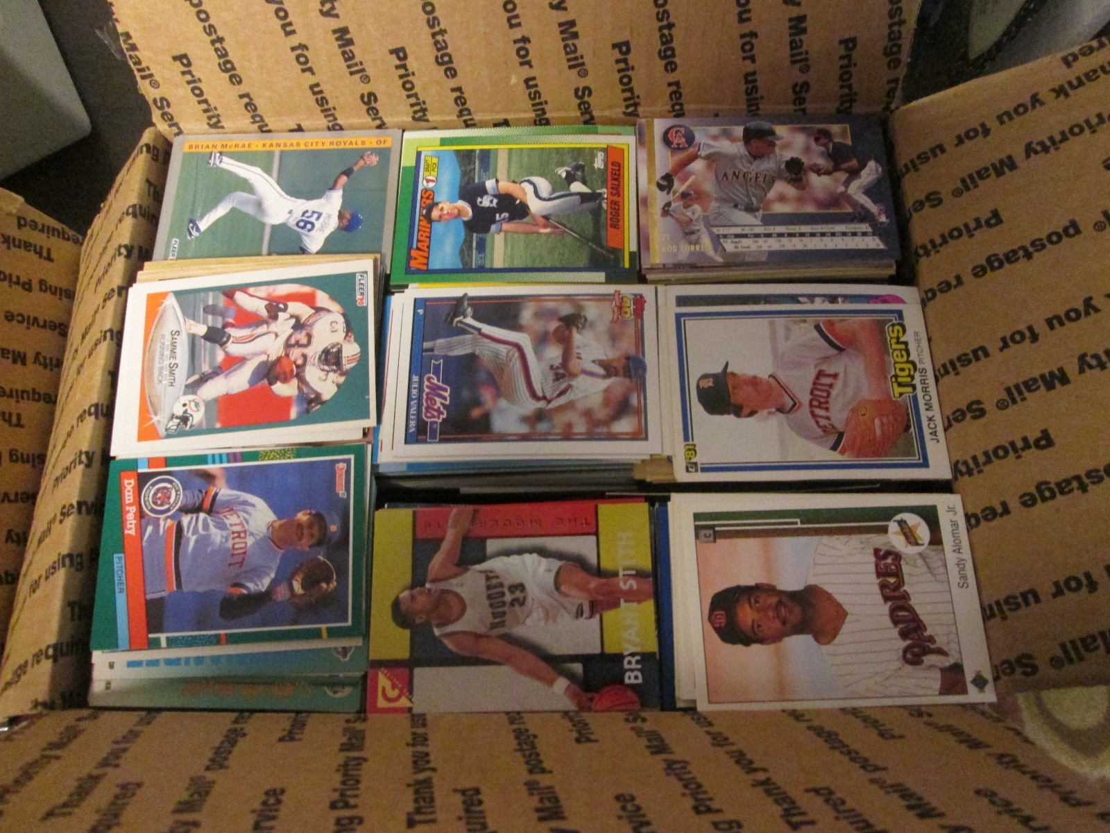 2500 BASEBALL AND MIXED CARD LOT ASSORTED SPORT 1980’S – PRESENT