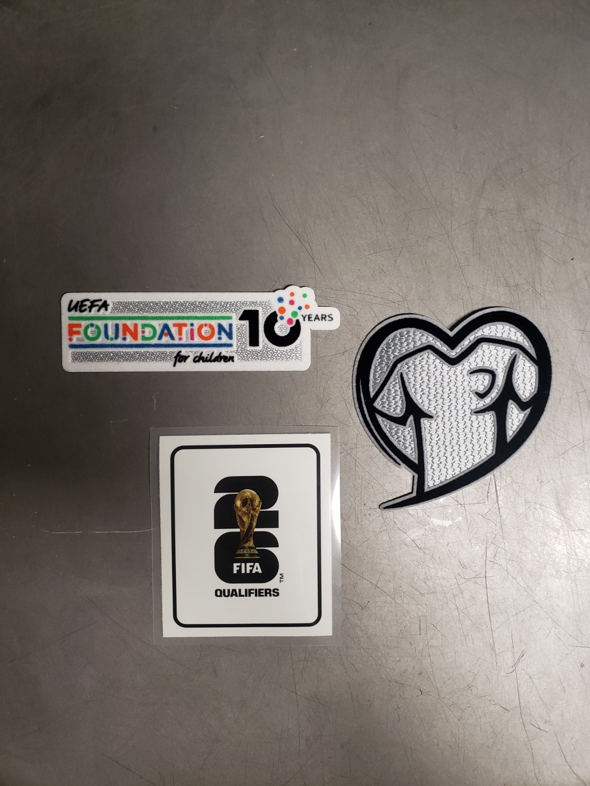 WORLD CUP 2026 QUALIFIERS SOCCER JERSEY PATCH SET BADGE ANY PLAYER ANY TEAM