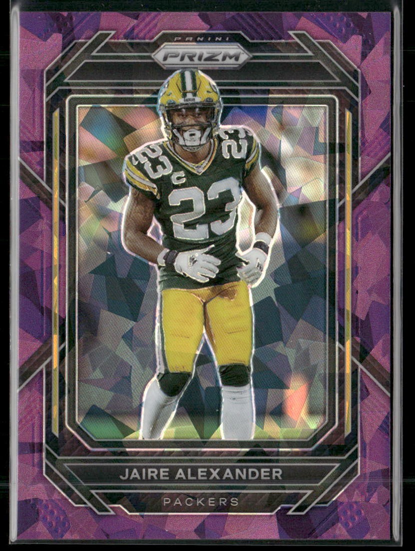 2022 Panini Prizm #109 Jaire Alexander Purple Ice #/225