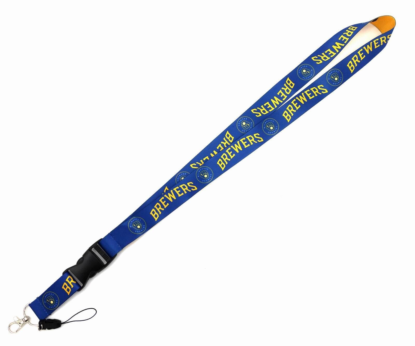 MLB Lanyard 22″ Quick Release & Breakaway Clasp 30 Teams Badge Holder Keychain