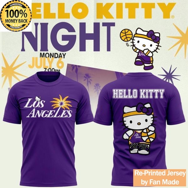 Sparks x Kitty Night 2026 T-Shirt Size S-5XL