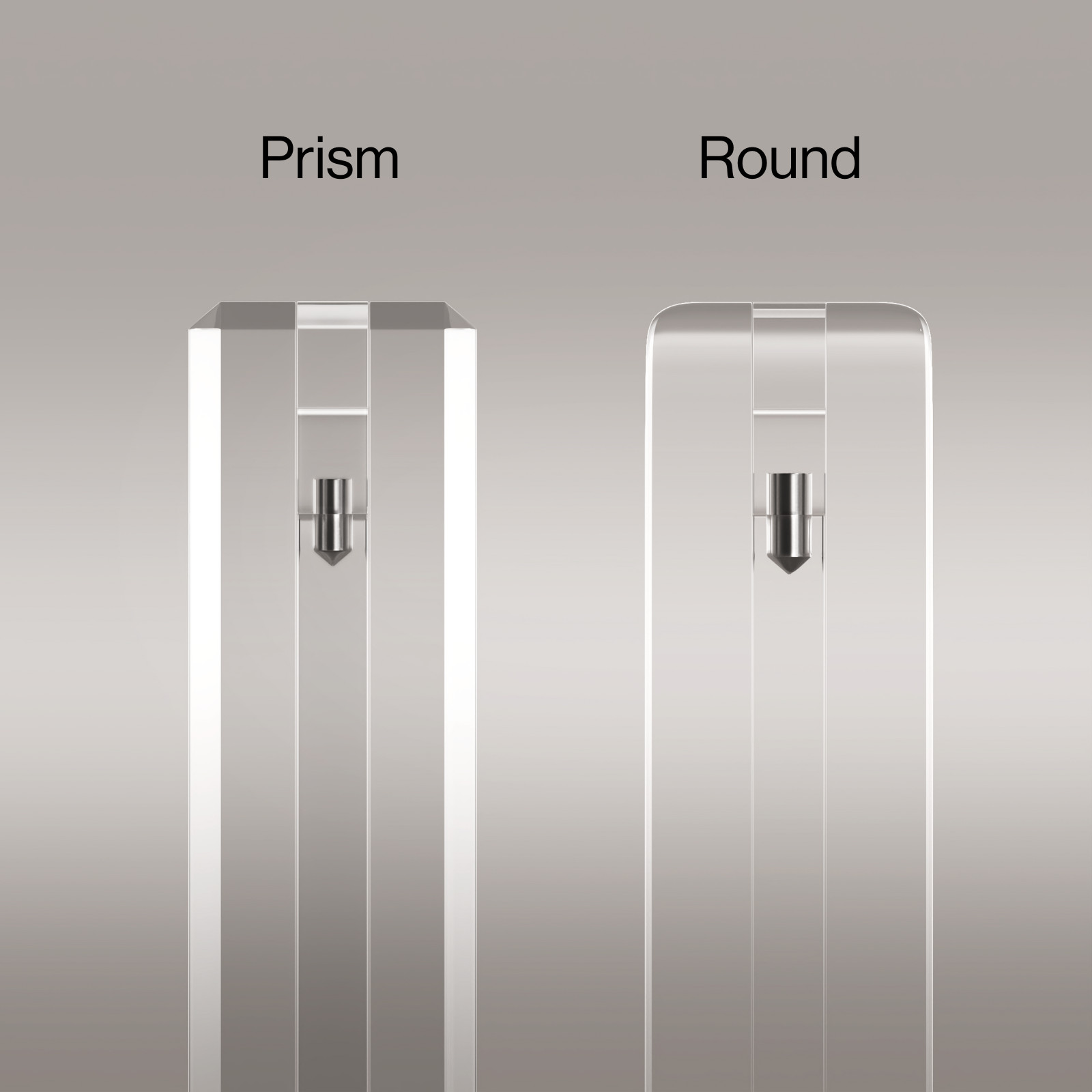PSA/CGC TRIPLE (Rounded) Phantom Display Crystal Acrylic Graded TCG Card Case