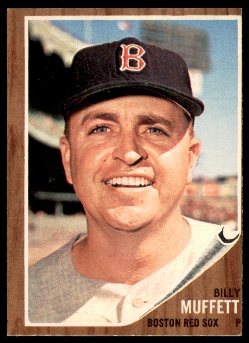 1962 Topps #336 BILLY MUFFETT Boston Red Sox EX