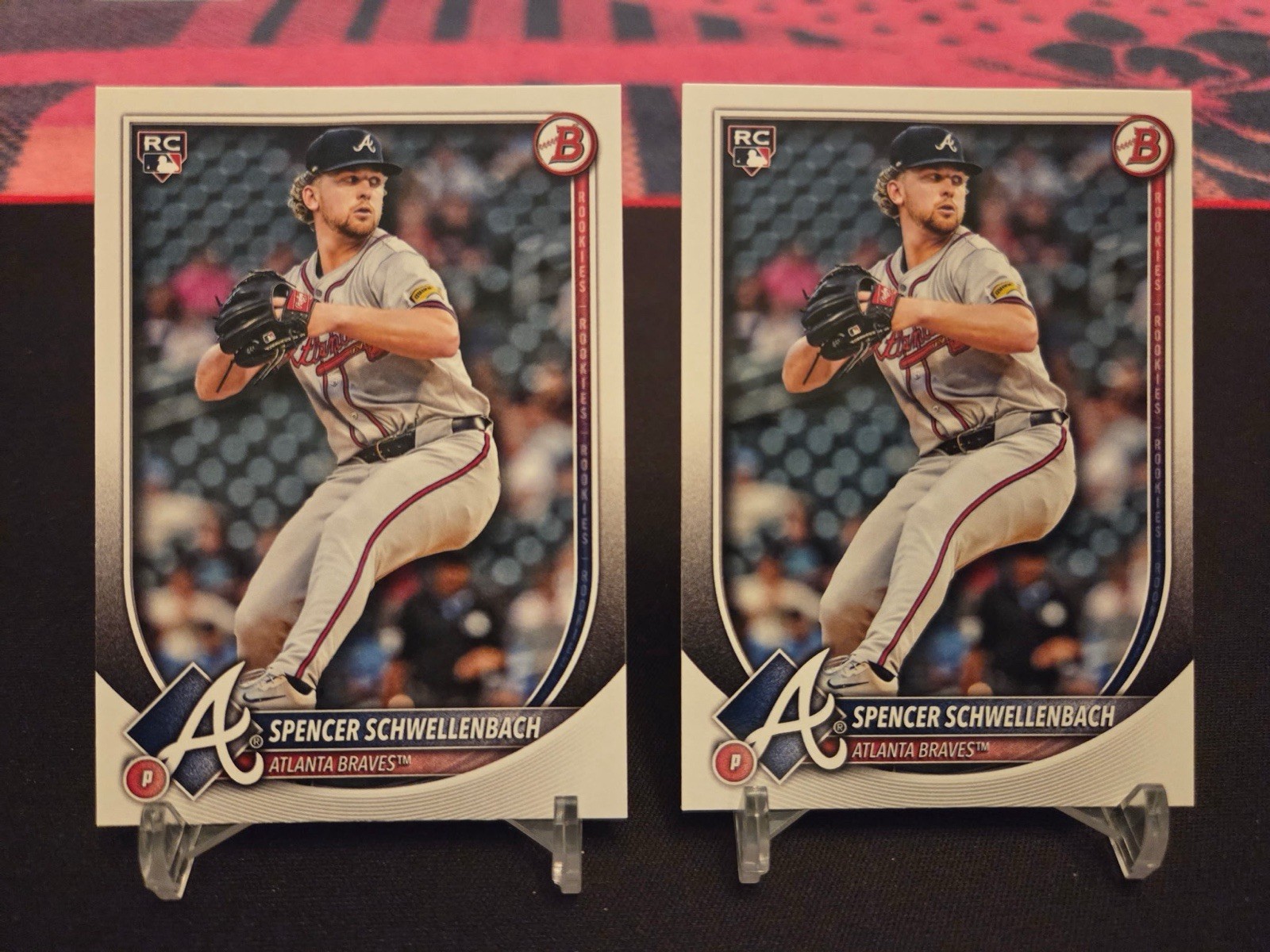 2025 Bowman – Spencer Schwellenbach #78 (RC) – 2 Card Lot