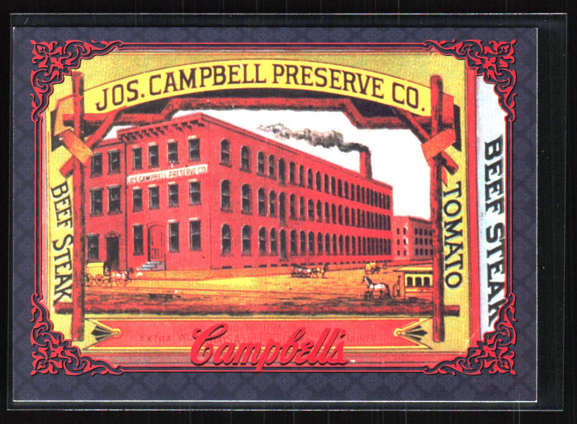 1995 Campbell Soup Collection Promo Card P-1 Mm Mm Good