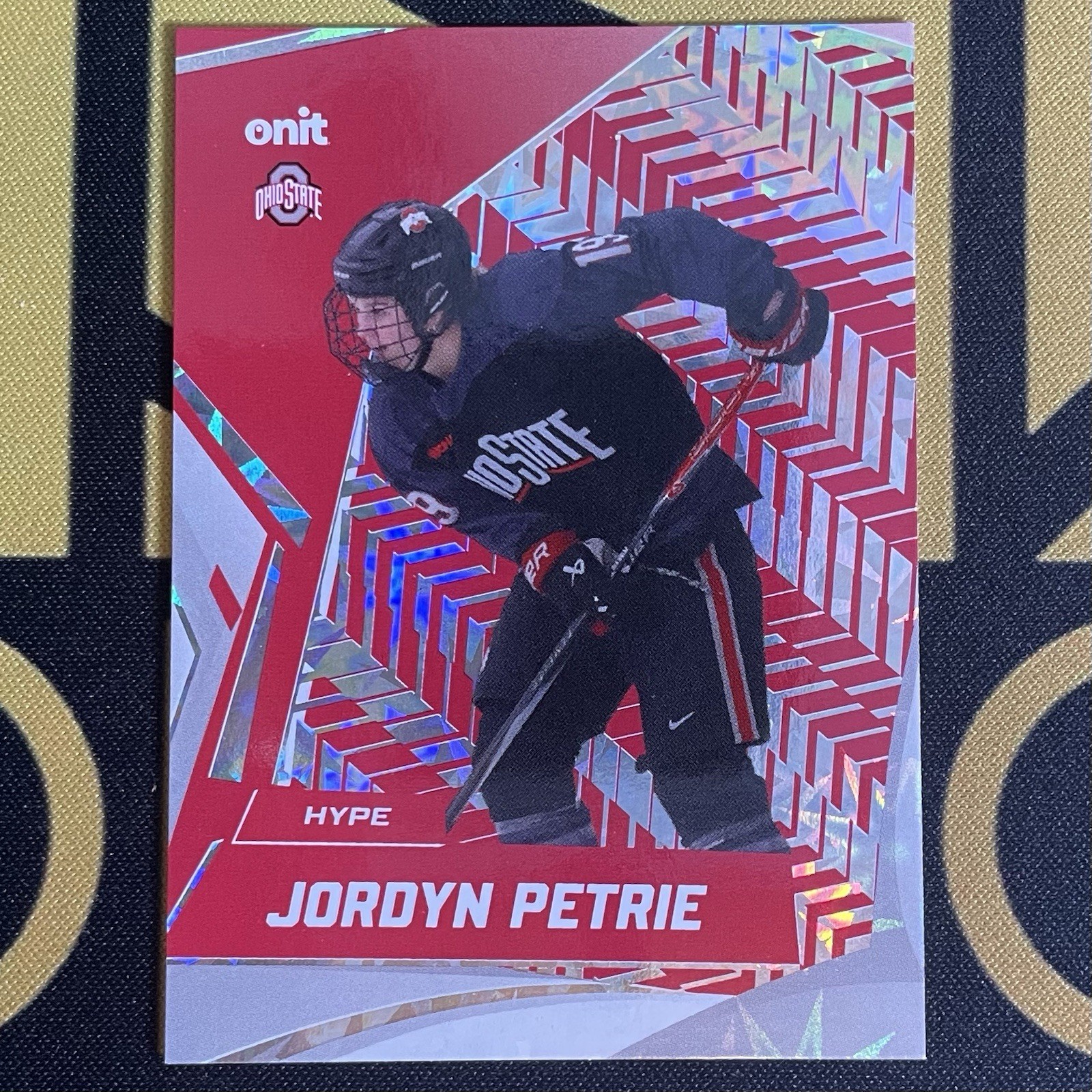 2025-26 ONIT NIL Ohio State Women’s Hockey #H-2 Jordyn Petrie Hype Nitro 1/1