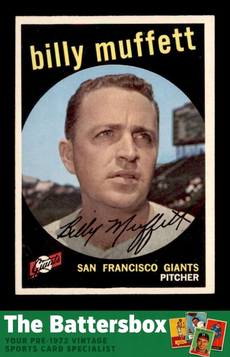 1959 Topps #241 Billy Muffett NM/NM+ X3770076