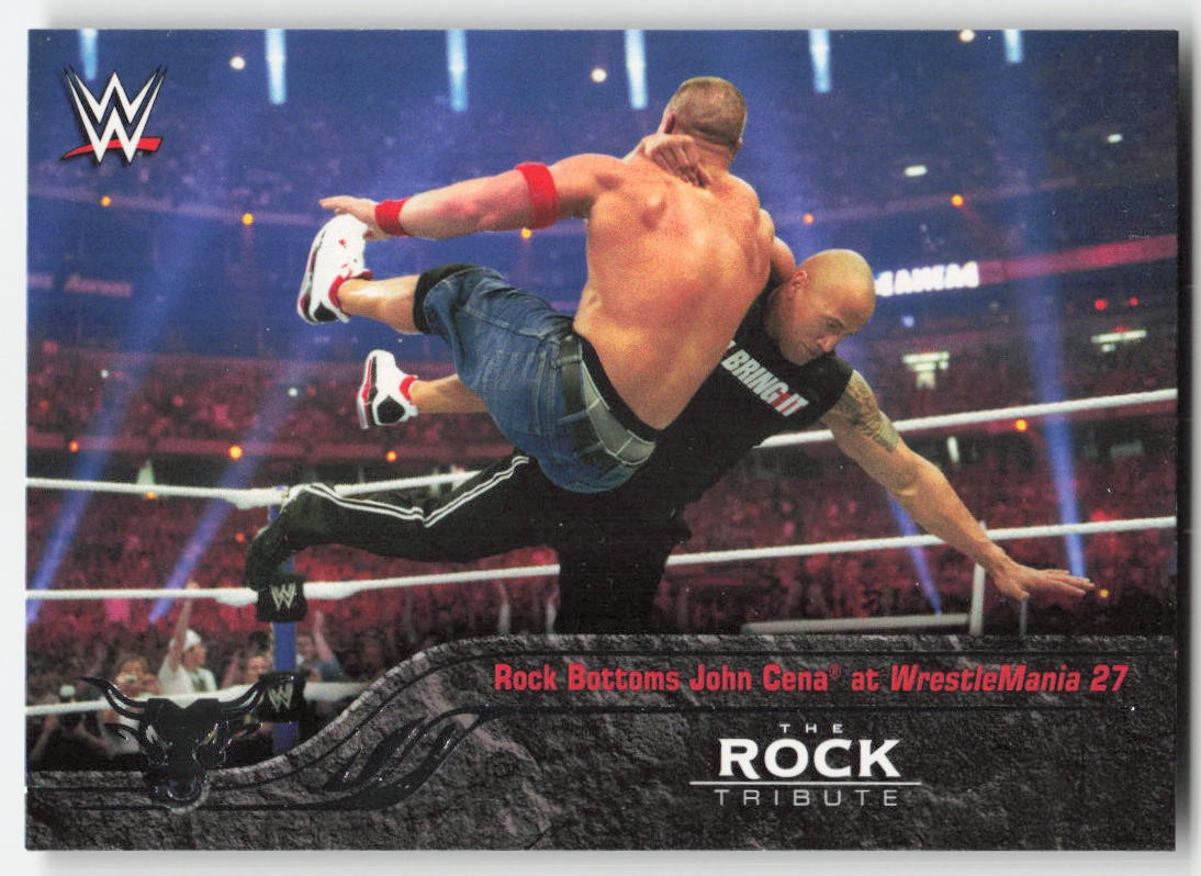 2016 Topps WWE Heritage The Rock Tribute The Rock #28