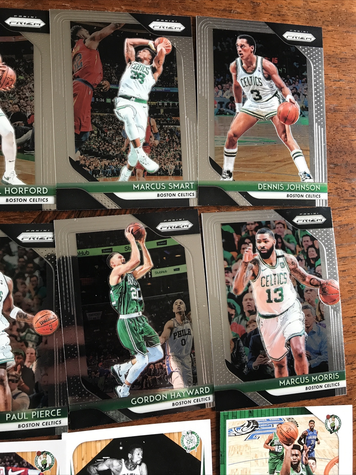 Boston Celtics Includes Tatum, Brown, Hayward, Russell, Bird, Pierce Option #1