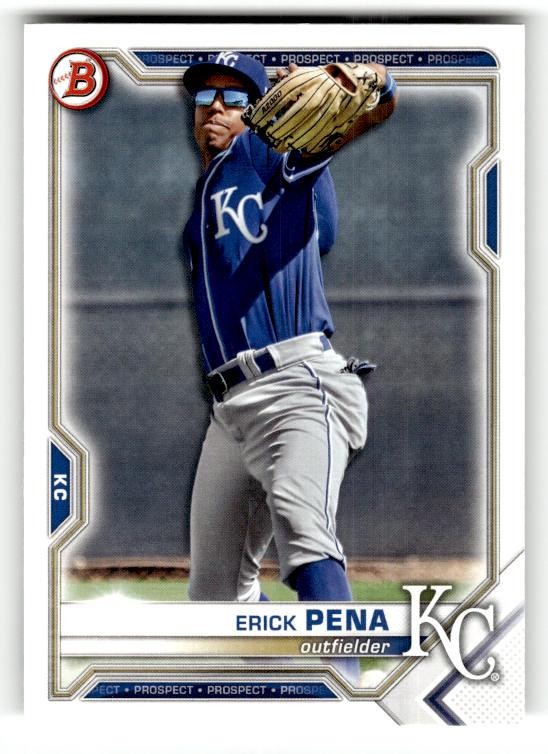 2021 Bowman Draft #BD-178 Erick Pena Baseball Card