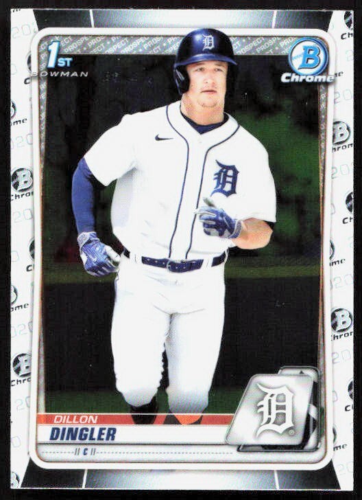 2020 Bowman Draft Chrome DILLON DINGLER Prospect Rookie Card RC BD144 QTY