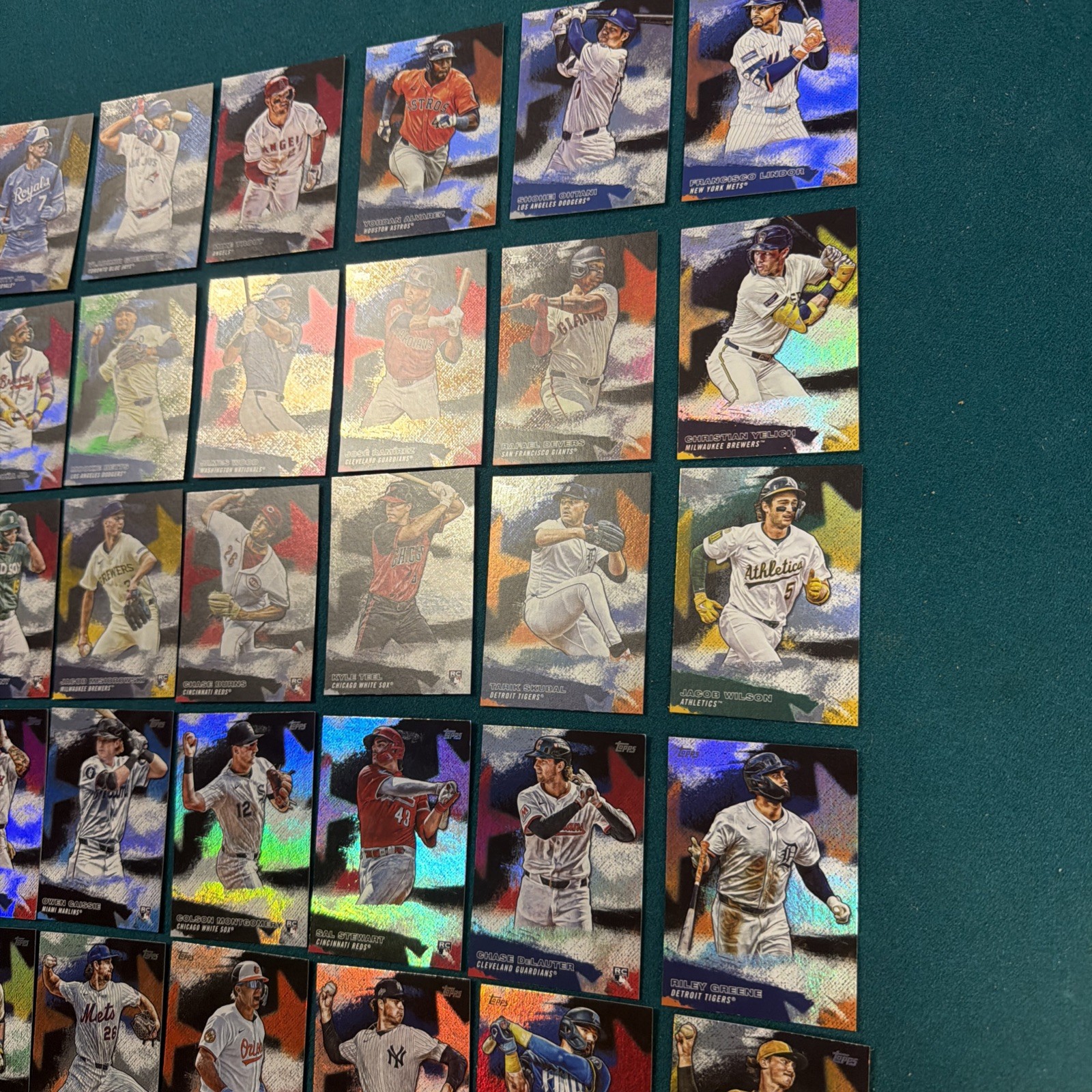 2026 Topps Series 1 & 2 STARS Of The MLB 60 Card COMPLETE SET Ohtani Judge 1-60