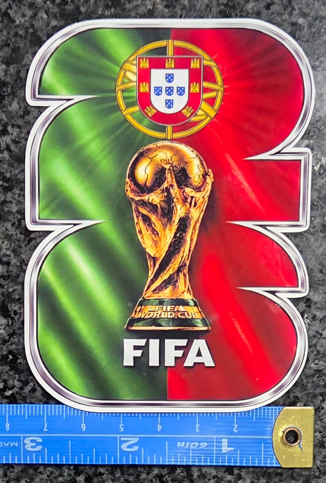2026 FIFA World Cup Portugal Decal / Sticker Water Resistant Uv Laminated