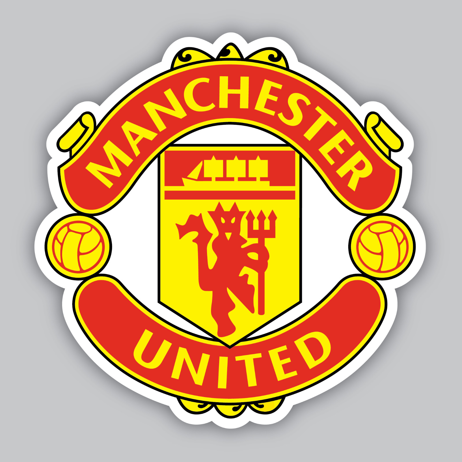 Manchester United FC Vinyl Sticker/Decal – Soccer – Football – Premier League