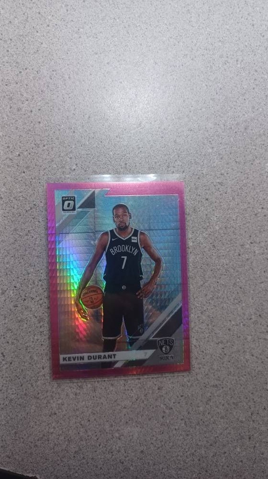 2019-20 Panini Donruss Optic – Kevin Durant #112 Pink Hyper Prizm