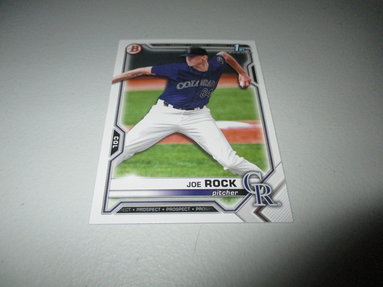 Joe Rock 2021 1st Bowman Draft #BD-154