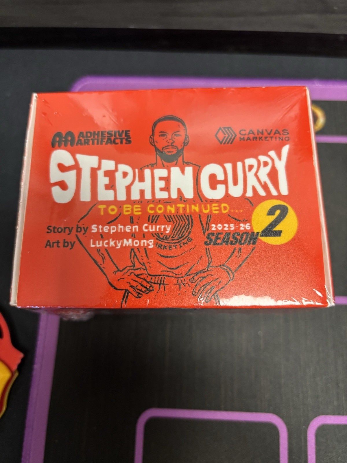 Steph Curry Canvas Marketing 10 Pack Box Sealed
