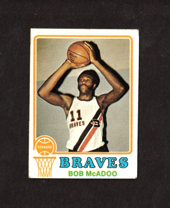 1973-74 Topps Basketball Bob McAdoo #135 Rookie HOF