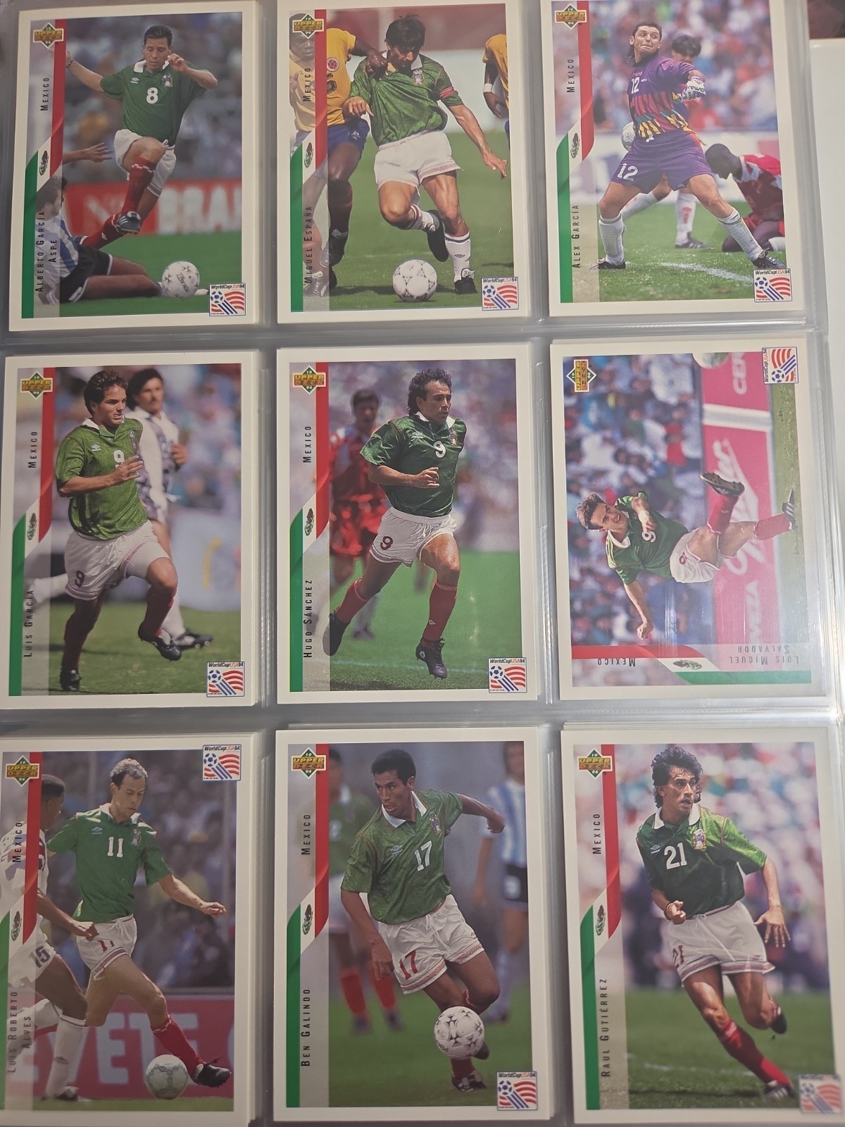 1994 Upper Deck World Cup USA Complete Set Cards #1-330 Mia Hamm Rookie Card!