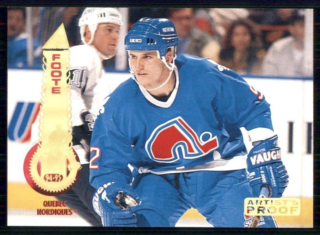 1994-95 Pinnacle #432 Adam Foote Artist’s Proofs